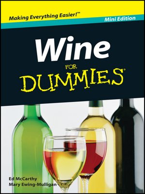 Wine For Dummies - ebook